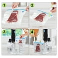 Reusable Sous Vide Bags Kit BPAfree Food Vacuum Sealed Bags Sealing Storage Bags with 2 Sealing