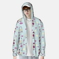 thumbnail image 2 of Vsdgher Poodle Dog Print Adult Hoodie Shirts Rash Guard for Men Women,Long Sleeve Sun Protection Fishing Shirts for Athletic Running Swim-Small, 2 of 7