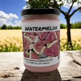 thumbnail image 4 of Watermelon Vegan Coconut Soy 12 oz/ 355 ml Candle Hand-poured, Eco-friendly, Clean Burning, Fruity Wood Wick, 4 of 5