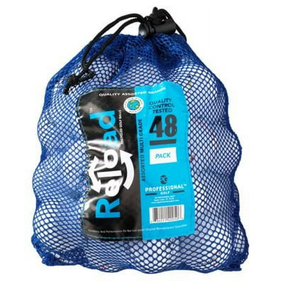 Reload Golf Balls, Golf Balls, Near Mint, 4a, AAAA Quality, 48 Pack, White