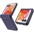thumbnail image 1 of KOMI pour Motorola razr+ 2024 Étui avec Protection à Charnière, Protecteur d'Écran Externe Intégré, pour Moto Razr Plus 2024/razr 50ultra (Écran Externe 4′′) Étui Mince à Absorption des Chocs (Bleu, razr+ (2024)), 1 of 5