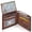 Brown, variant on Leather Premium Crazy Horse Wallet for Men-RFID Blocking Bifold Wallet