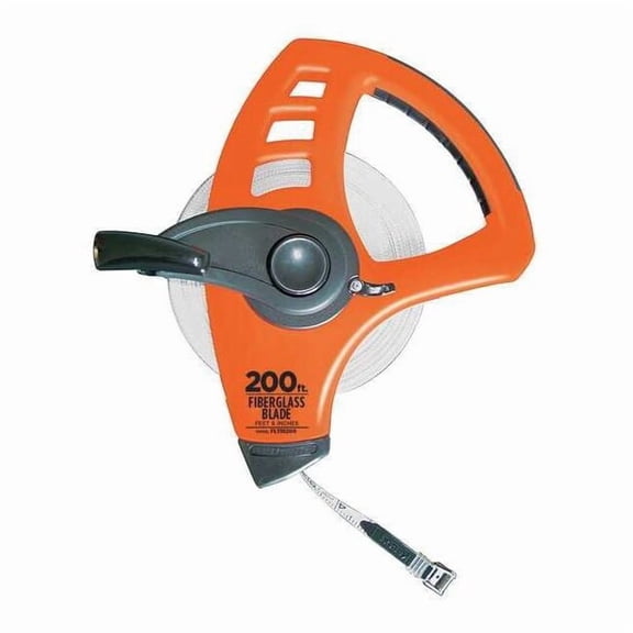 Keson 200 ft Engineer's Tape Measure, 1/2 in Blade FLT18200