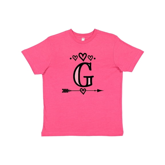 Inktastic Letter G Monogram Tribal Arrow Youth T-Shirt