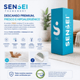 thumbnail image 4 of Colchón King Size Sensei Prime Semi Firme de Gel Memory Foam Fresco en Caja, 4 of 5