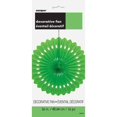 thumbnail image 2 of Tissue Paper Fan Decoration, 16 in, Lime Green, 1ct, 2 of 2