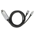 thumbnail image 1 of Cable USB C tipo C a interfaz Multimedia HD 1,8 m Cable de proyección HD 4K 60Hz USB3.1 Cable de extensión para computadora móvil, 1 of 5