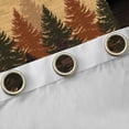 thumbnail image 4 of Homewish Brown Bear Print Blackout Curtains Set of 2 (52x84 Each), Rustic Farmhouse Window Curtains, Teens Kids Adult Men Curtains and Drapes, Living Room Curtains Decor, 4 of 6