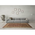 thumbnail image 3 of Ahgly Company Indoor Rectangle Oriental Brown Industrial Area Rugs, 8' x 10', 3 of 4