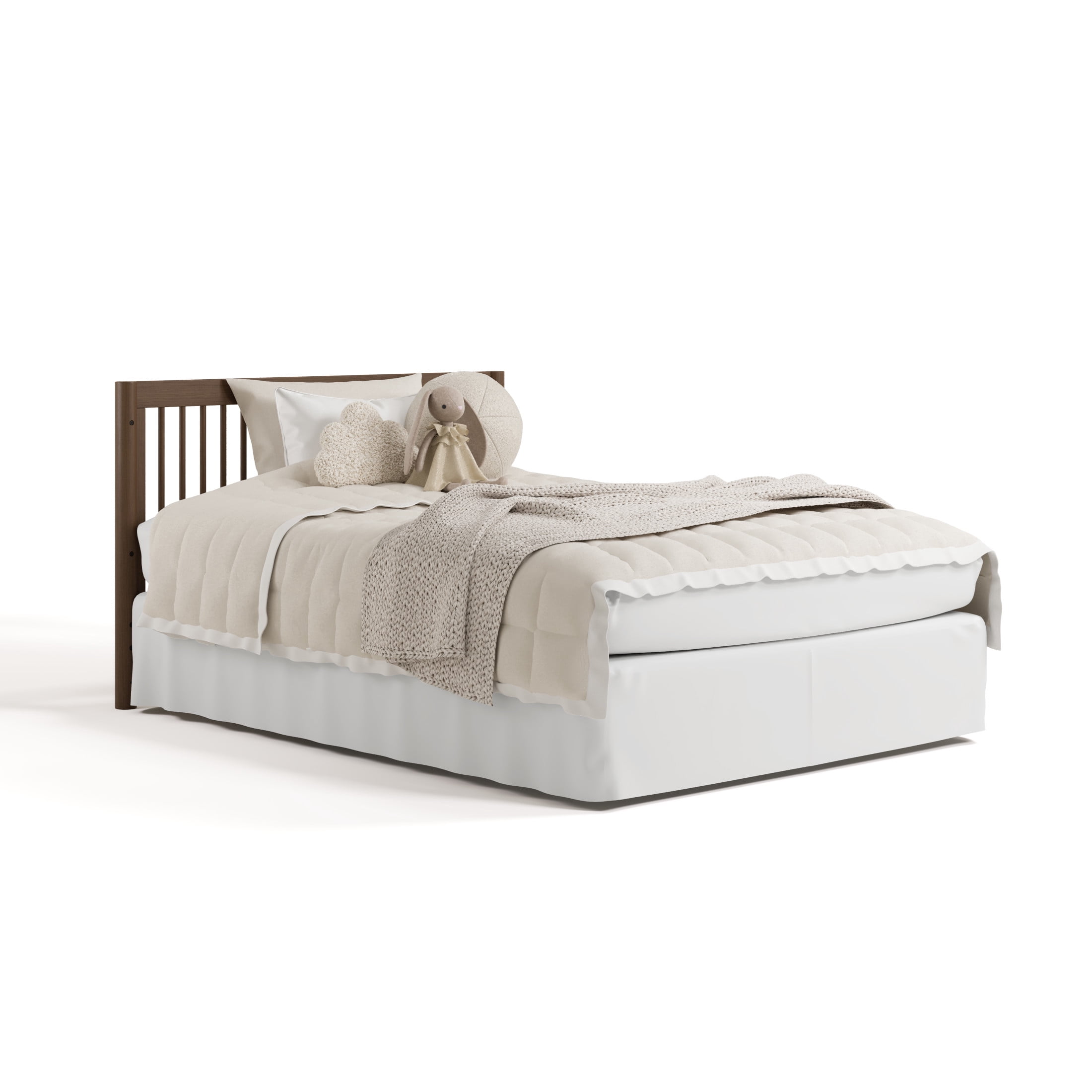 Art of Nursery by Storkcraft Malta 5-in-1 Convertible Crib with Drawer and Toddler Guardrail - Hazelnut