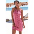 thumbnail image 3 of LASCANA Women's Strap Detail Keyhole Dress Contrast Trim, 3 of 5