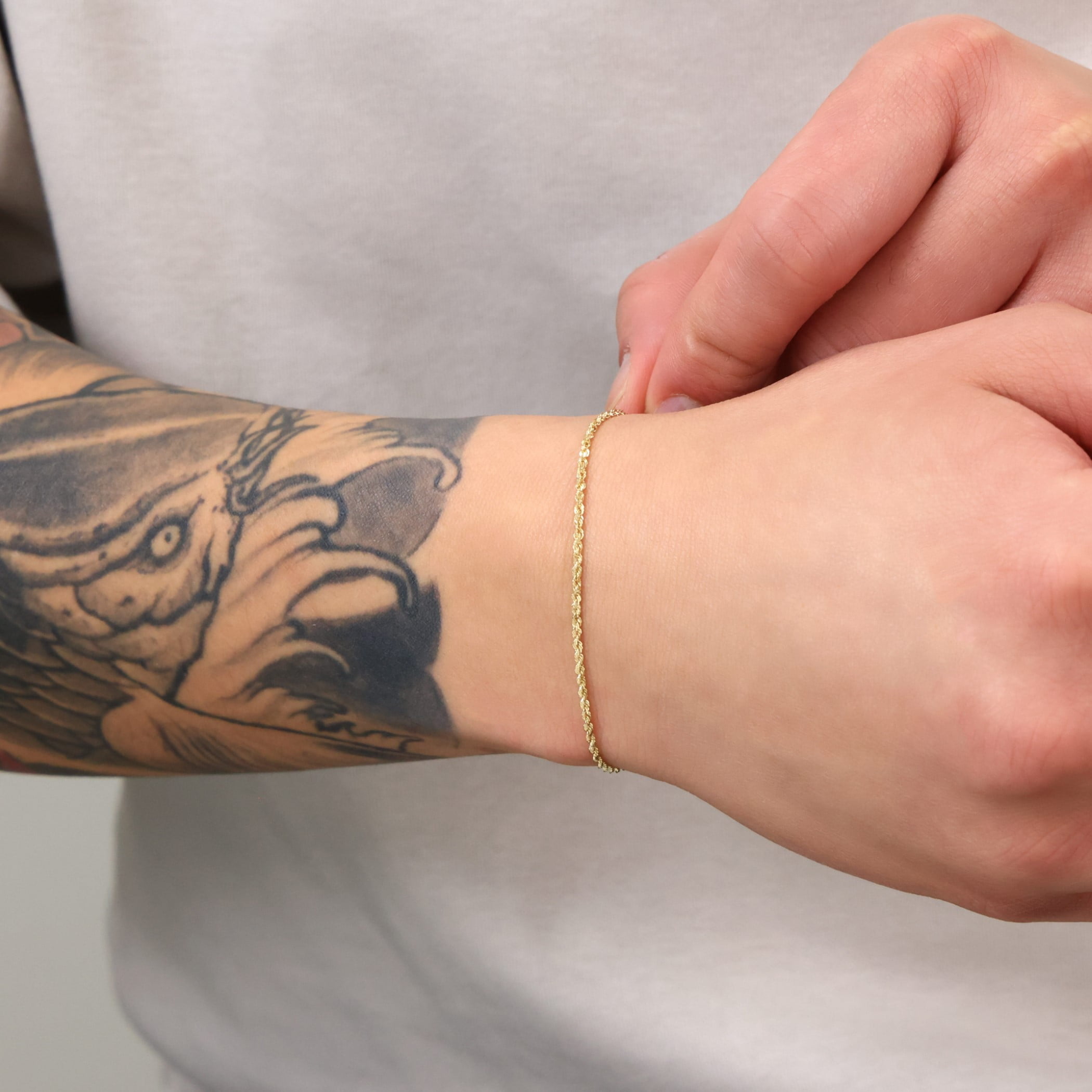 Nuragold 10K Real Yellow Gold Solid Rope Diamond Cut Chain Bracelet 7"-9" (1mm-10mm) Italian Jewelry for Men & Women