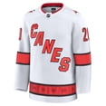 thumbnail image 2 of Men's Fanatics Sebastian Aho White Carolina Hurricanes Away Premium Jersey, 2 of 6