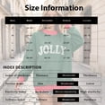 thumbnail image 3 of Women Polka Dot Mockneck Sweatshirt Preppy Oversized Graphic Loose Sweatshirt Y2k Long Sleeve Pullover Top M, 3 of 5