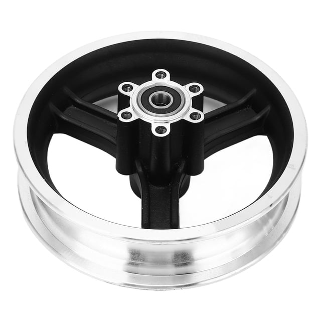 Buje de rueda delantera de scooter eléctrico de 10 pulgadas, piezas de reparación de ruedas de scooter de aleación de aluminio livianas