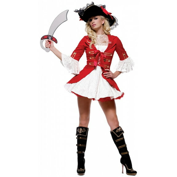 Captain Booty Adult Costume - Small