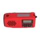 thumbnail image 3 of XSY098D Radio Solar con manivela IPX3, resistente al agua AM/FM/NOAA, Radio de alerta meteorológica con alarma SOS, linterna, enchufe para auriculares, 3 of 5