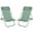 Green, variant on Spaco Portable Beach Chair Set of 2 with Headrest -Blue, Folding Beach Chair for Adults, Lightweight Beach Chair, Low Beach Chairs for Beach Lawn
