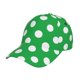 thumbnail image 1 of Fotbe Green And White Polka Dot Gorro Clásico de Béisbol, Gorra Ajustable con Broche Snapback, Gorro de Exterior de Algodón Suave, 1 of 6