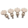 thumbnail image 1 of 4 Pcs Tuners Ukulélé Têtes de Machine à Régler (Blanc), 1 of 3