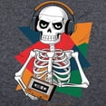 thumbnail image 3 of CafePress - A Skeletal Figure With A T Shirt Featuring - Men's Long Sleeve Charcoal Pajama Set, 3 of 7