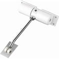 thumbnail image 1 of Zinc Alloy Adjustable Automatic Door Closer - For Home or Commercial Use - White, 1 of 5