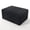 Black, variant on Large Oversized Ottoman Bench for Living Room, Extra Seating & Coffee Table for Sofa, Plush Corduroy Pouf Footrest, No Assembly Needed, Rectangle Floor Ottoman, (Charcoal)
