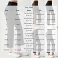 thumbnail image 3 of Mifsaly Capri Yoga Pants for Women High Waisted Cropped Flare Leggings Soft Stretchy Flattering Fit Athletic Workout Casual Work Office Capris Gray,XXXXL, 3 of 6