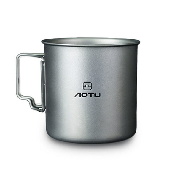 AOTU Titanium Pot Singles Layer Pure Titanium Water Cup Outdoor