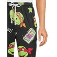 thumbnail image 4 of Teenange Mutant Ninja Turtles Graphic Print Sleep, Pant (Men's), 4 of 5