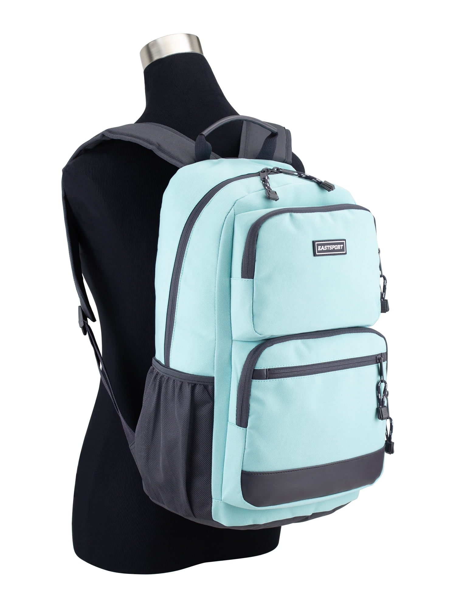 Eastsport Unisex 17" Aurora Core Backpack, Aqua Sky