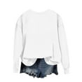 thumbnail image 3 of Women's 67 Graphic Crewneck Sweatshirts Casual Loose Long Sleeve Pullover Tops, 3 of 4
