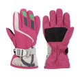 thumbnail image 1 of Guantes de esquí para niños Invierno Forro cálido Nieve Ajustable Impermeable A prueba de viento Frío, 1 of 2