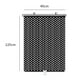 thumbnail image 4 of Window Shade Curtain,Universal Roller Blinds Suction Cup Sunshade,Blackout Curtain Car Bedroom Kitchen Privacy,Office Window Bathroom Roll Up Curtain 40x125cm Black Dots and 40x125cm Argent Macarena none, 4 of 8