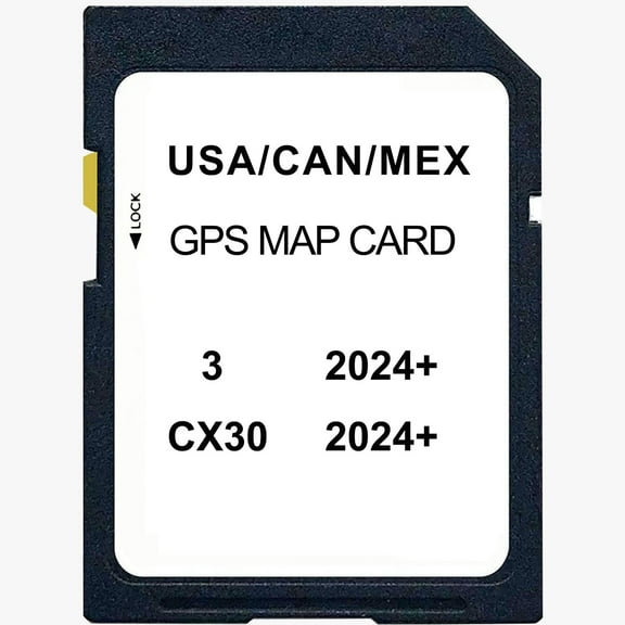 GPS Updated Navigation SD Card Only Fits For 2024 CX-30 And Mazd 3 Models