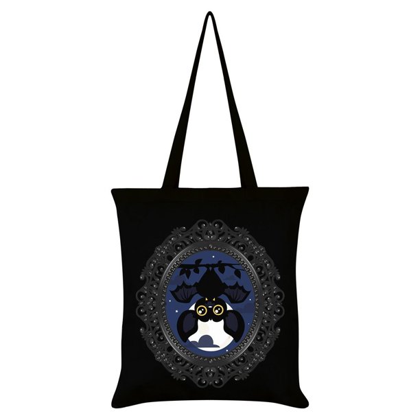 Grindstore - Bolso Tote Vampire Bat (Negro, Azul, Gris)