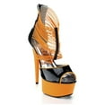 thumbnail image 2 of 609-ADORE, 6" Neon Stiletto Sandals, 2 of 6