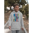 thumbnail image 2 of Best Bro Ever Hoodie Juniors - Youth Hoodie, Sport Grey, Small, 2 of 4