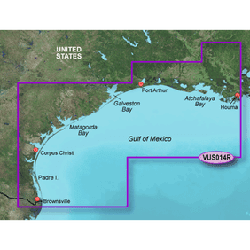 Carte marine Garmin BlueChart® g3 HD - HXEU006R - Côte Ouest de l