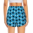 thumbnail image 2 of Lsque Bowling Balls Printed Women's Running Shorts with Liner Pockets,Elastic Quick Dry Workout Athletic Gym Yoga Shorts,Womens High Waist Shorts-XX-Large, 2 of 9