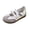 Gray, variant on IEMIEMIEM Women's Mary Jane Shoes Flats Wide Toe Box Slip on Dress Comfortable Walking Shoes with Adjustable Elastic Strap 8 wide