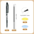 thumbnail image 2 of Paquete de 8 bolígrafos gel borrables con 20 recargas y 2 borradores, bolígrafos borrables térmicos de 0.5 mm para tela, marcadores de tela para coser, acolchar, planificar y escribir, 2 of 6