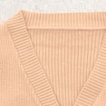 thumbnail image 6 of Atogsazn Children's Zip Up Sweaters Kids Knitted Cotton V Neck Long Sleeve Jackets Fall Winter Tops Clothes Orange 2-3 Years on Clearance, 6 of 7