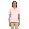 thumbnail image 1 of The Harriton Ladies 6 oz Ringspun Cotton PiquÃƒÆ’Ã‚Â© Short Sleeve Polo Shirt - BLUSH - 2XL, 1 of 2