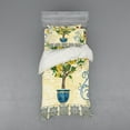 thumbnail image 1 of Ambesonne Vintage Bedding Set 3 Pcs, Retro Style Lemon Tree, Twin, Multicolor, 1 of 3