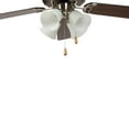 thumbnail image 5 of Y-Decor  Bright Brushed Nickel Finish 52-inch Ceiling Fan - Brushed Nickel Finish, 5 of 5