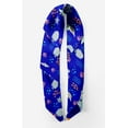 thumbnail image 2 of Bimba Blue Crab & Tortoise Ocean Pure Silk Printed Head Bandanas Summer Neck Wrap Scarf 40 x 40 Inches, 2 of 6