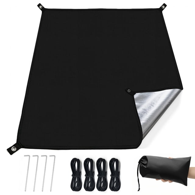 Lona impermeable KRUI para tienda de campaña, 2000 mm, poliuretano, 218 x 188 cm
