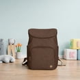 thumbnail image 2 of iPack Baby Carry-all Diaper Bag Backpack with Insulated Pocket and Changing Pad, Mocha, 2 of 10