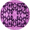 thumbnail image 1 of Ahgly Company Indoor Round Persian Pink Traditional Area Rugs, 8' Round, 1 of 4